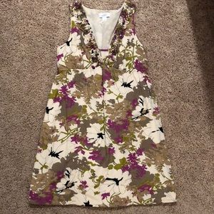 Loft Floral Sleeveless Dress